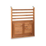 Atheham Balcony Table – Compact Wooden Table for Stylish Outdoor Living