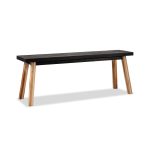 Decmode Solind Wood Bench – Solid Wood Bench with Natural Elegance and Durability