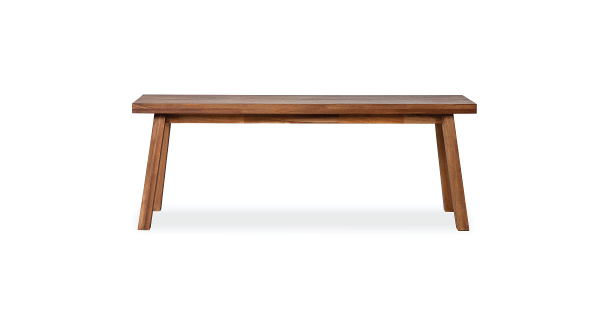 Decmode Solind Wood Bench – Solid Wood Bench with Natural Elegance and Durability