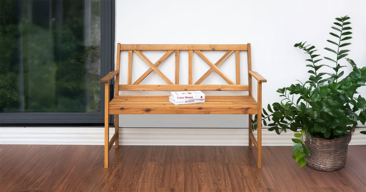 Frolk Bench – Minimalist Solid Wood Bench for Modern Living Spaces