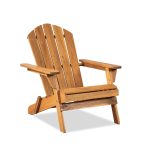 Giffast Adirondack Chair – Classic Wooden Outdoor Chair for Comfort and Style
