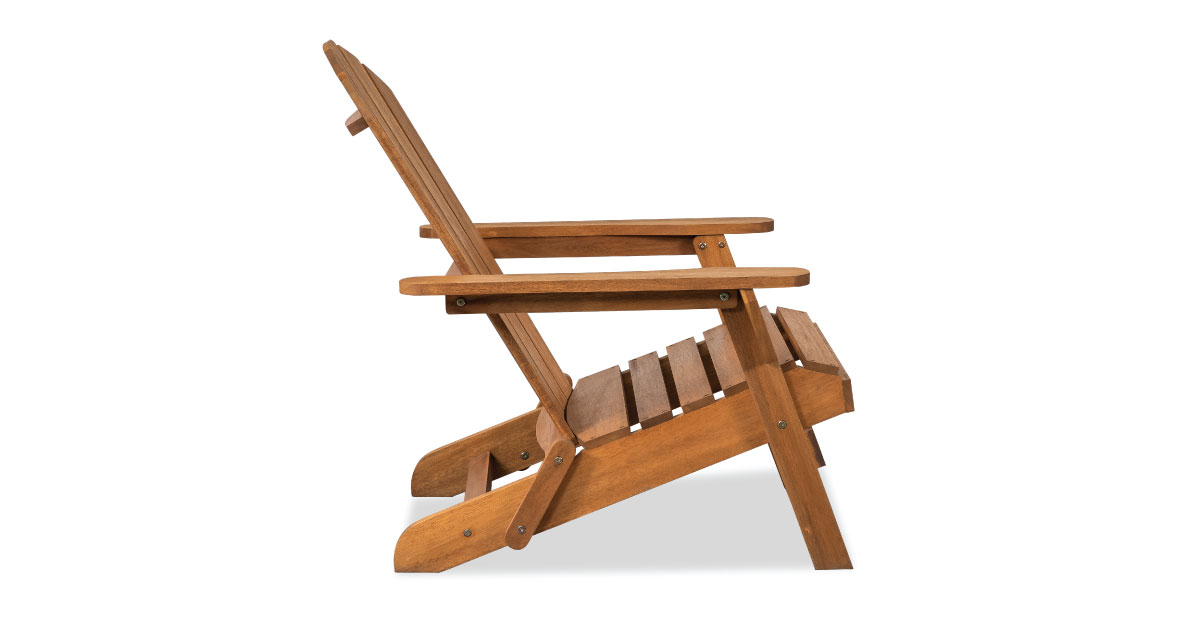 Giffast Adirondack Chair – Classic Wooden Outdoor Chair for Comfort and Style