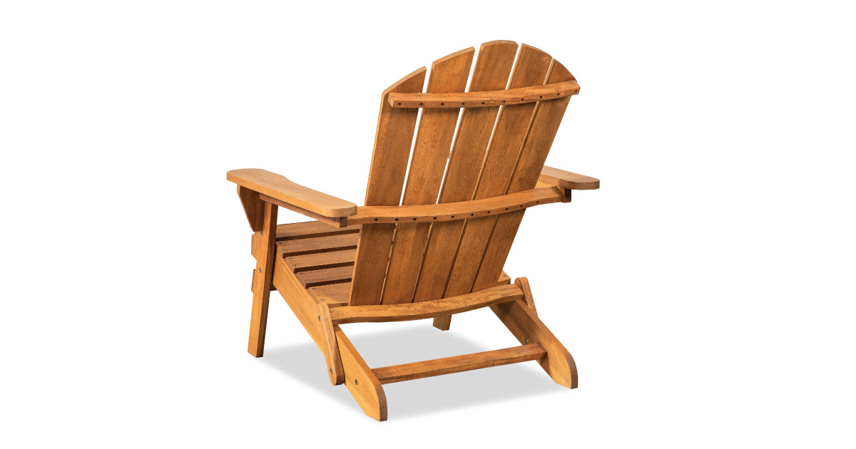 Giffast Adirondack Chair – Classic Wooden Outdoor Chair for Comfort and Style