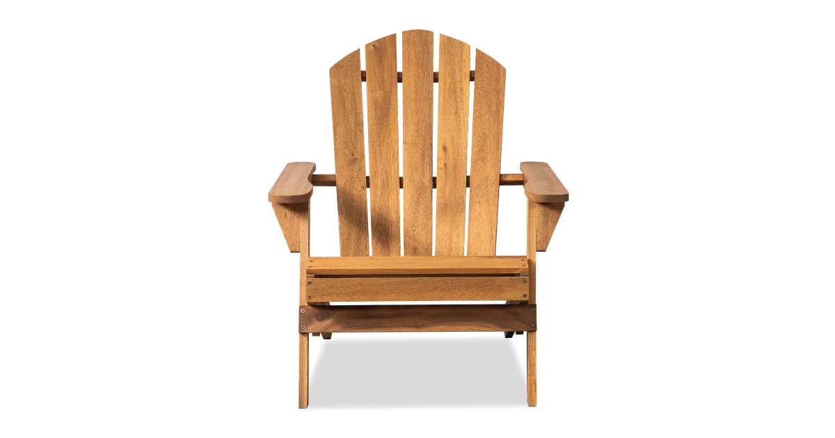 Giffast Adirondack Chair – Classic Wooden Outdoor Chair for Comfort and Style