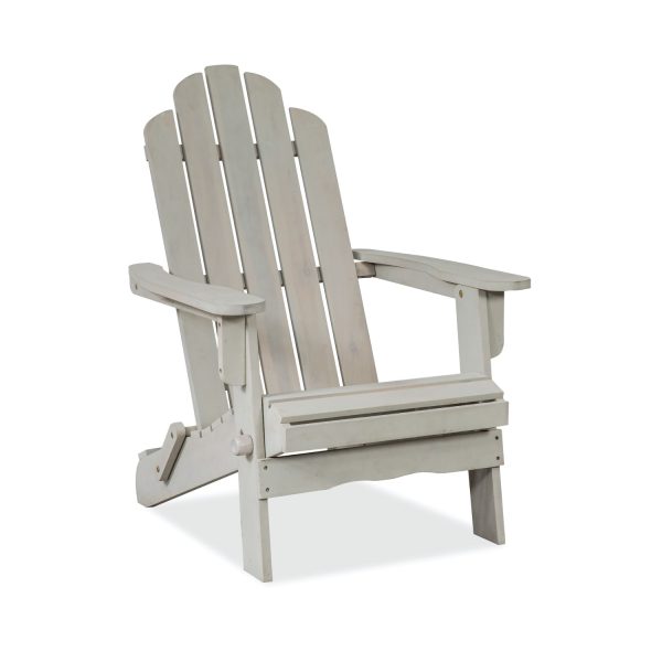Khard Adirondack Chair – Solid Wood Outdoor Chair for Relaxed and Timeless Comfort
