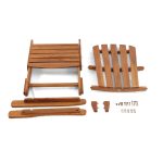 Pazidom Silla Adirondack – Elegant Wooden Outdoor Chair for Timeless Comfort