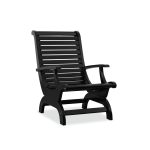 Plurg Adirondack Chair – Solid Wood Outdoor Chair for Classic Comfort and Style