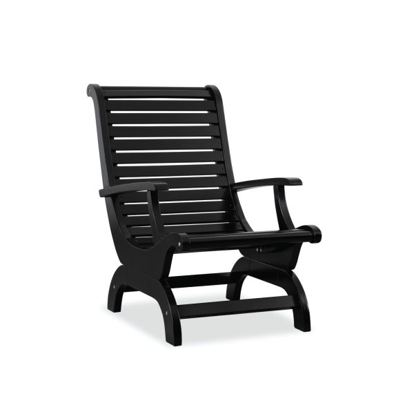 Plurg Adirondack Chair – Solid Wood Outdoor Chair for Classic Comfort and Style