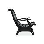 Plurg Adirondack Chair – Solid Wood Outdoor Chair for Classic Comfort and Style