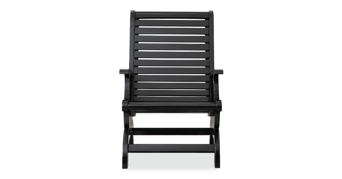 Plurg Adirondack Chair – Solid Wood Outdoor Chair for Classic Comfort and Style