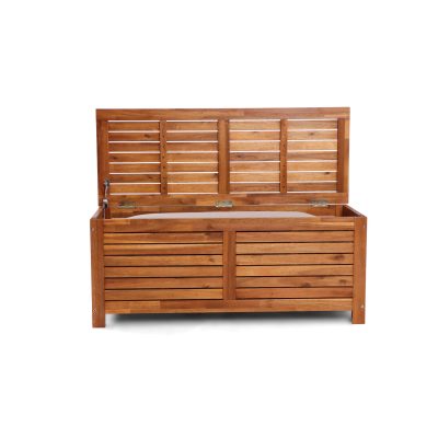 VidaXL Garden Storage Box – Durable Wooden Outdoor Storage Solution