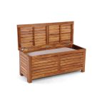VidaXL Garden Storage Box – Durable Wooden Outdoor Storage Solution