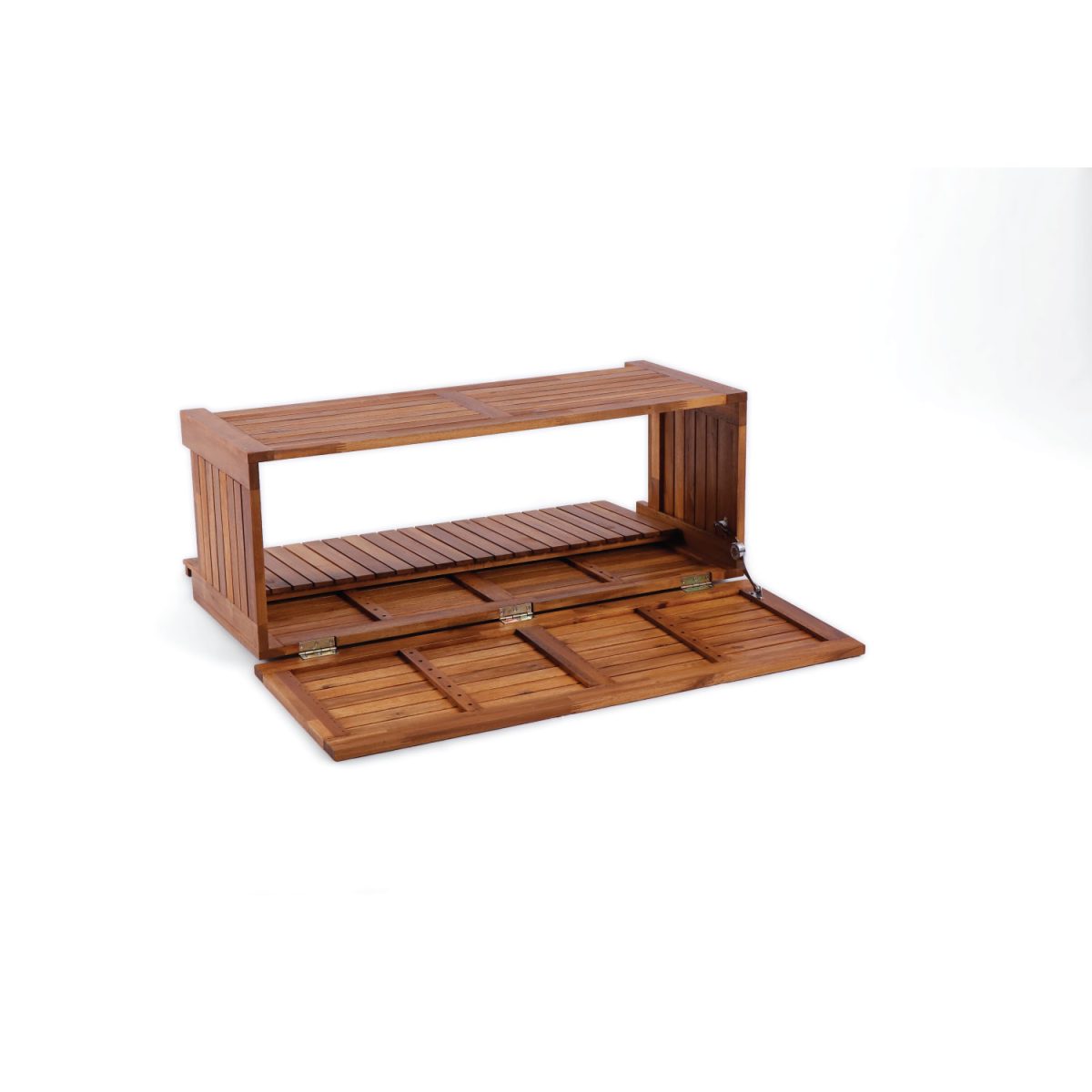 VidaXL Garden Storage Box – Durable Wooden Outdoor Storage Solution