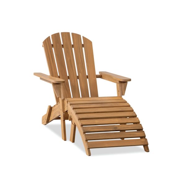 Volis Adirondack Chair – Modern Wooden Outdoor Chair for Relaxation and Style