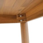 Algrave Outdoor Dining Table – Elegant Wooden Table for Patios and Gardens