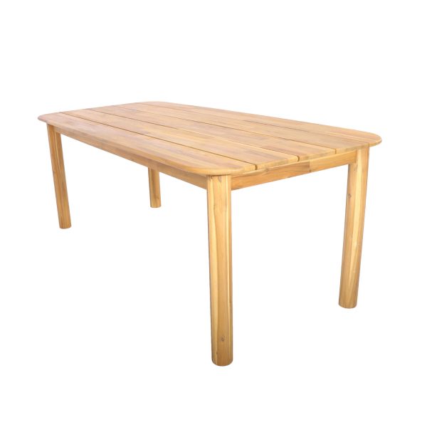 Algrave Outdoor Dining Table – Elegant Wooden Table for Patios and Gardens