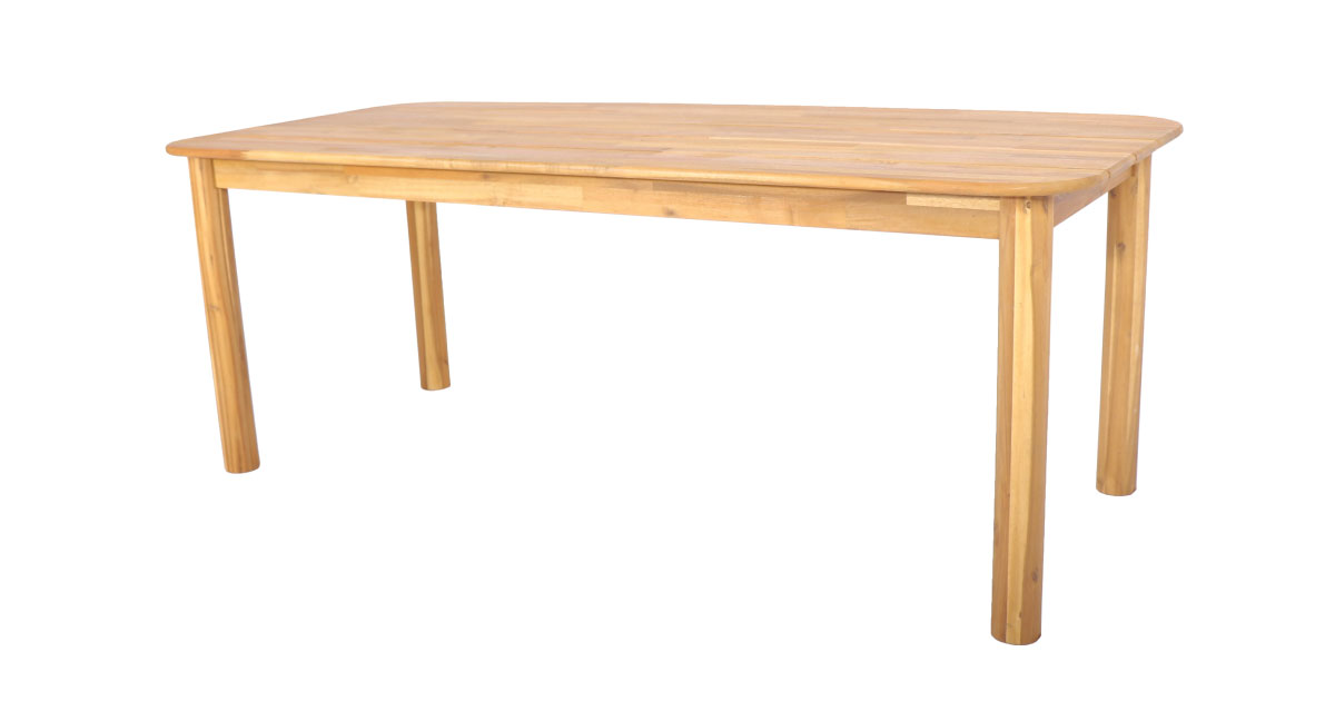 Algrave Outdoor Dining Table – Elegant Wooden Table for Patios and Gardens