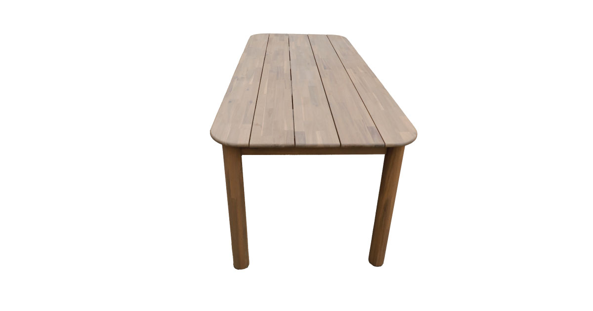 Algrave Outdoor Dining Table – Elegant Wooden Table for Patios and Gardens