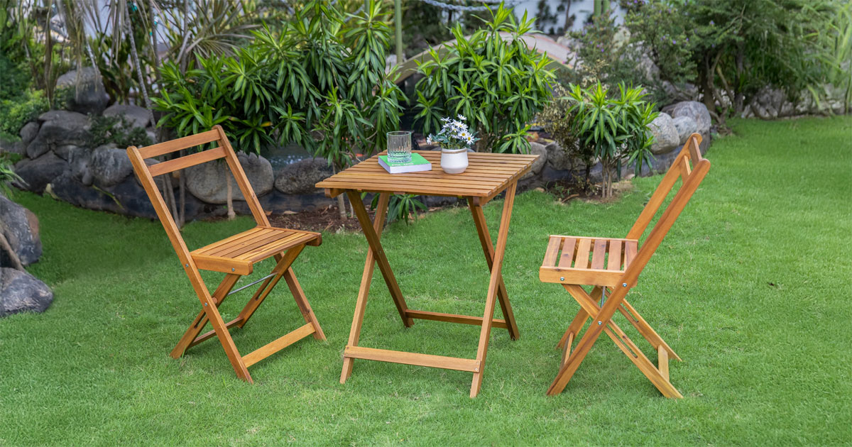 Bertrolea Malta Bistro Set – Elegant Outdoor Bistro Set for Patios, Balconies & Gardens 1 Bertrolea Malta Bistro Set – Elegant Outdoor Bistro Set for Patios, Balconies & Gardens