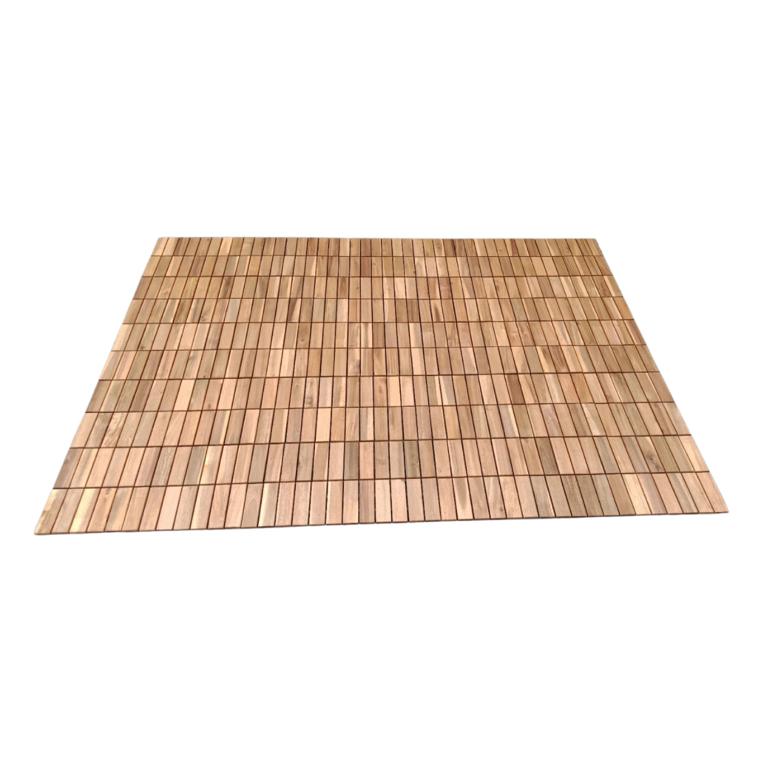 Decktile 12-Slat Parallel – Acacia Wood Interlocking Deck Tiles with Same-Direction Slats for Elegant Outdoor Flooring (1) Decktile 12-Slat Parallel – Acacia Wood Interlocking Deck Tiles with Same-Direction Slats for Elegant Outdoor Flooring