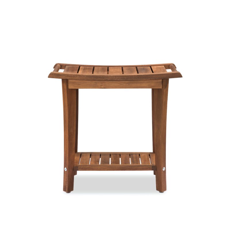 Duoysea Shower Bench – Premium Wooden Bathroom Seat for Comfort & Safety