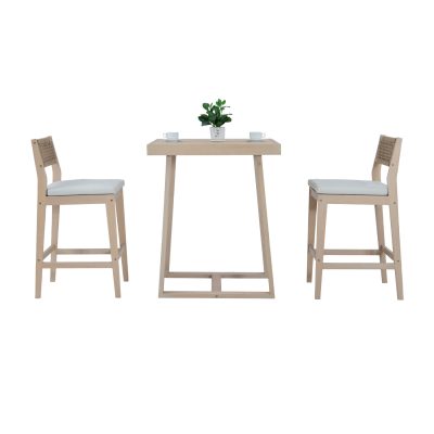 Elevate Retreat Bar Set – Premium Outdoor Bar Set for Patios, Balconies & Garden Entertainment