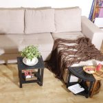 Esarora Side Table – Modern Solid Wood Accent Table for Living Room & Bedroom