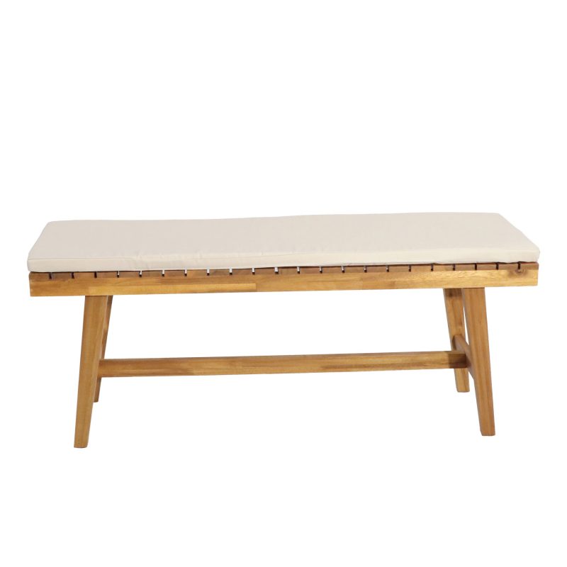 Patio Wise Acacia Wooden Bench – Elegant and Durable Outdoor Seating