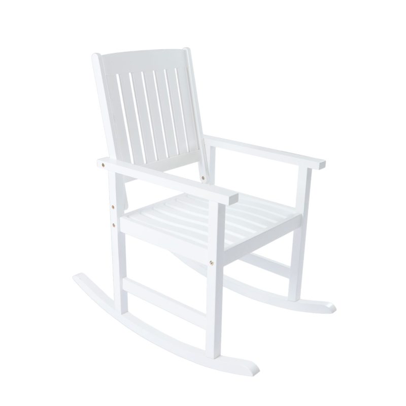 Penny Classic Rocking Chair – White Color Timeless Elegance & Relaxation for Your Home