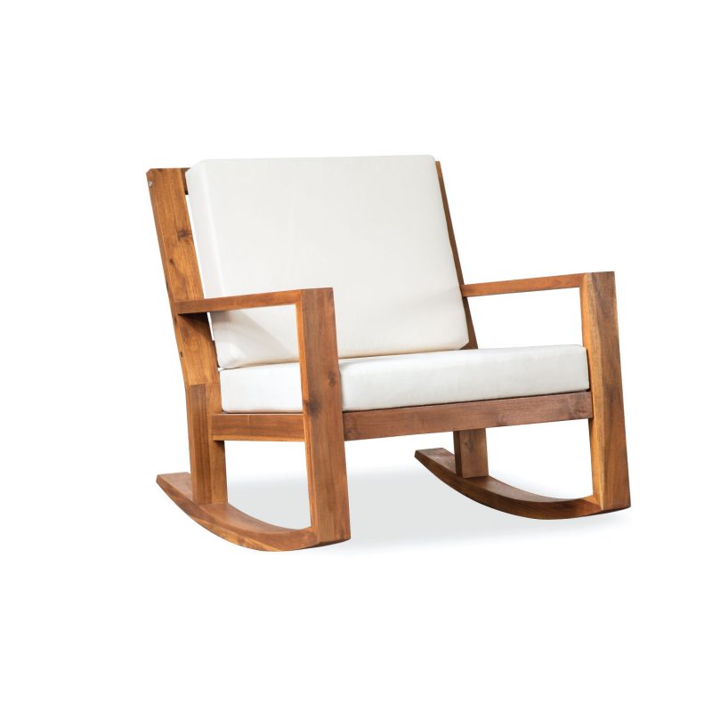Safavieh Vernon Rocking Chair – Classic Comfort and Modern Craftsmanship for Outdoor Living