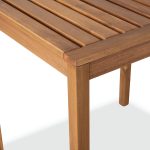Vlaso Table – Modern Wooden Table for Indoor and Outdoor Spaces