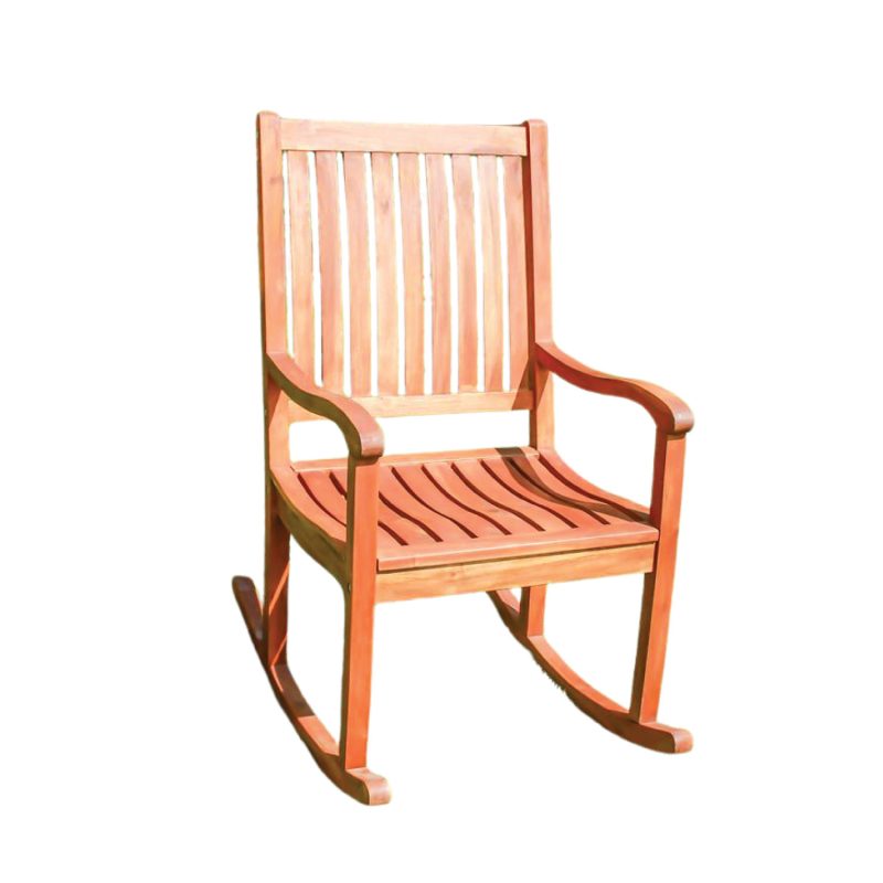 Warwick Rocking Chair Classic Solid Wood Rocker for Indoor & Outdoor Relaxation