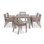 Weather Grey Lillian 7-Piece Outdoor Dining Set – Stylish & Durable Patio Dining Furniture