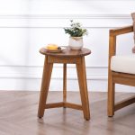 Worith Side Table – Elegant Solid Wood Accent Table for Living Room & Bedroom