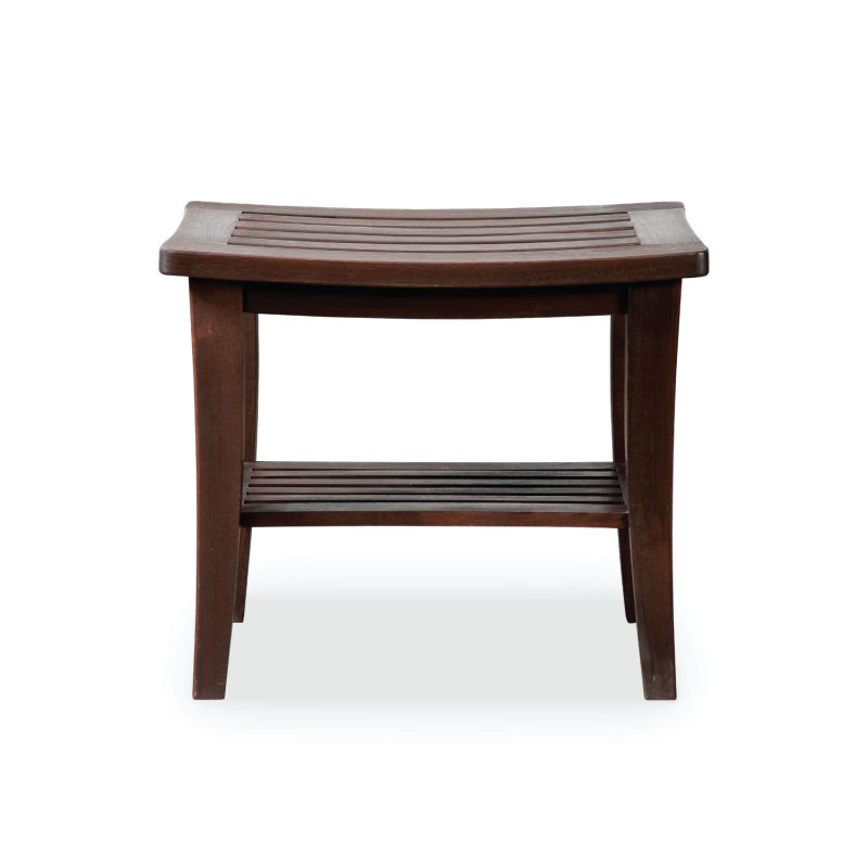 Zlale Shower Bench – Elegant and Durable Wooden Bench for Bathroom Comfort